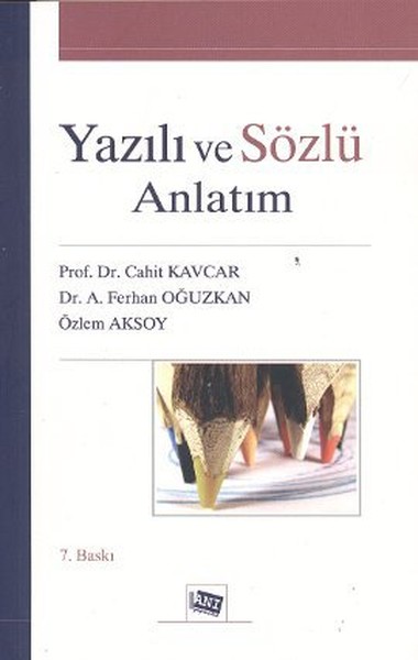 Yazılı Ve Sözlü Anlatım kitabı