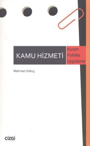 Kamu Hizmeti kitabı