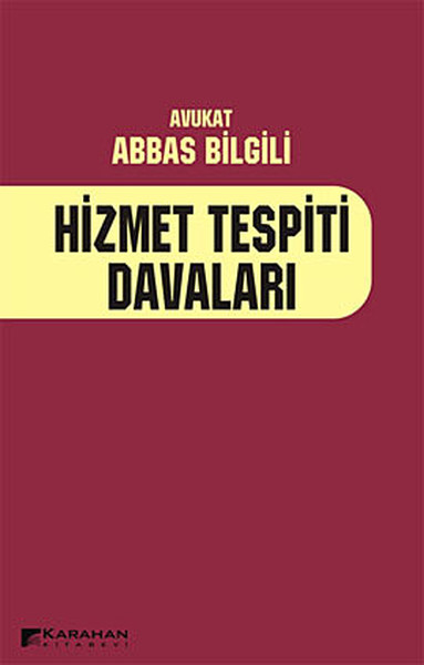 Hizmet Tespiti Davaları kitabı