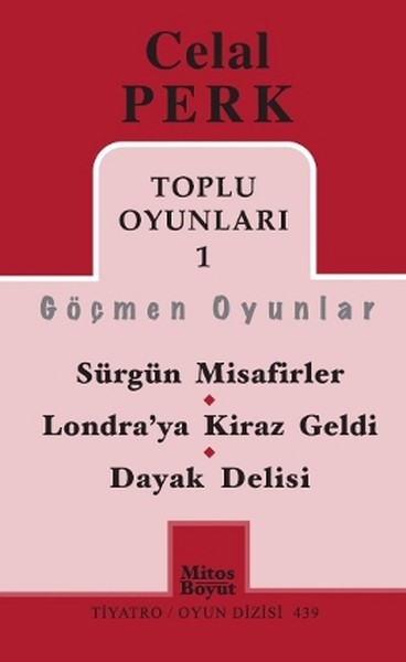 Toplu Oyunları 1: Göçmen Oyunlar / Sürgün Misafirler - Londra'ya Kiraz Geldi - Dayak Delisi kitabı