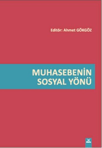 Muhasebenin Sosyal Yönü kitabı