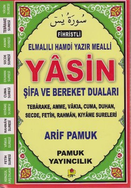 Fihristli Elmalılı Hamdi Yazır Meal kitabı