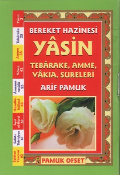 Bereket Hazinesi Yasin (Cep Boy) - (Yas-058/P7)  kitabı