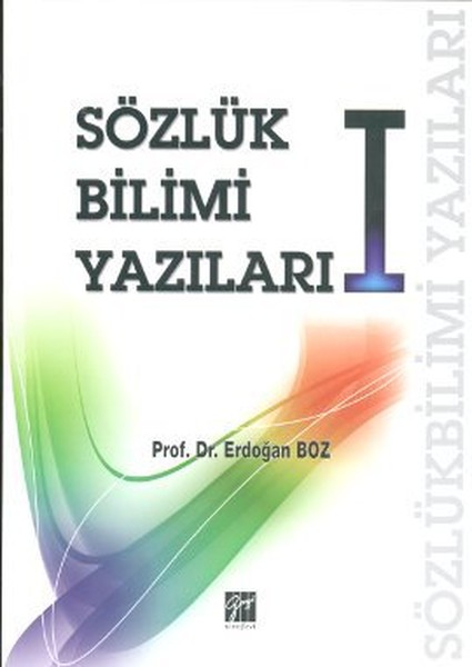 Sözlük Bilimi Yazıları 1 kitabı