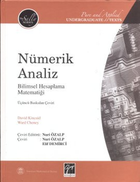 Nümerik Analiz kitabı