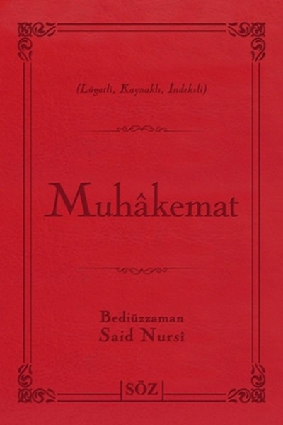 Muhakemat (Büyük Boy - İki Renkli)  kitabı