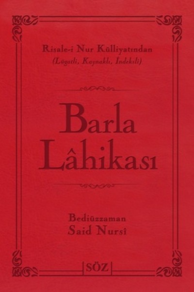 Barla Lahikası (Çanta Boy - İki Renkli)  kitabı