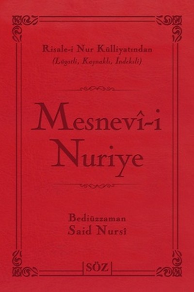 Mesnevi-İ Nuriye (Çanta Boy - İki Renk)  kitabı