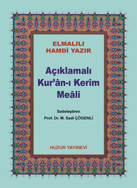 Çanta Boy Açıklamalı Kur'an-ı Kerim Meali (Metinsiz)  kitabı