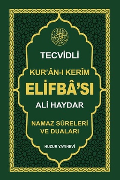 Tecvidli Kur'an-ı Kerim Elifba'sı kitabı