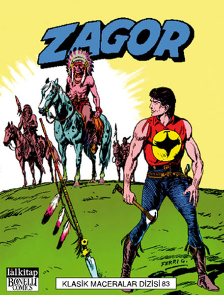 Zagor Klaik Maceralar Cilt: 83 kitabı