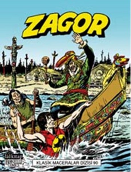 Zagor Klasik Maceralar Dizisi 90 kitabı