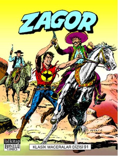 Zagor Klasik Maceralar Dizisi 91 kitabı