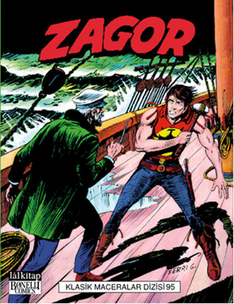Zagor Klasik Maceralar Dizisi 95 kitabı