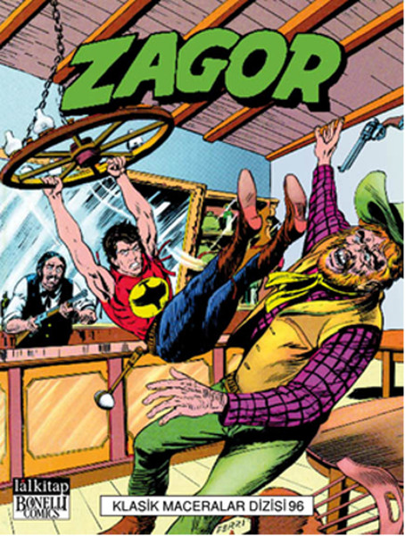 Zagor Klasik Maceralar Dizisi 96 kitabı