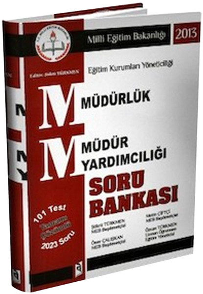 Asil Müdürlük Müdür Yardımcılığı Soru Bankası 2013 kitabı