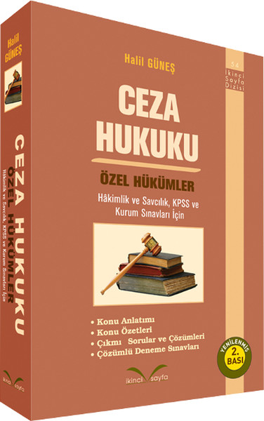 Ceza Hukuku - Özel Hükümler kitabı