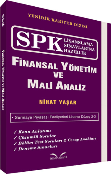 Spk Lisanslama Sınavlarına Hazırlık - Finansal Yönetim Ve Mali Analiz kitabı