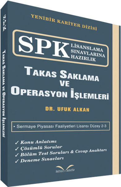 Spk Lisanslama Sınavlarına Hazırlık - Takas Saklama Ve Operasyon İşlemleri kitabı