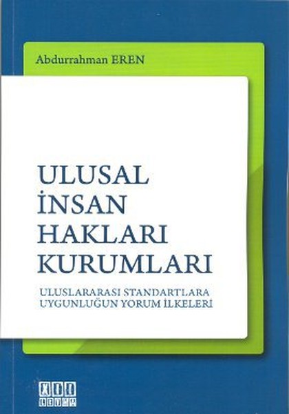 Ulusal İnsan Hakları Kurumları kitabı