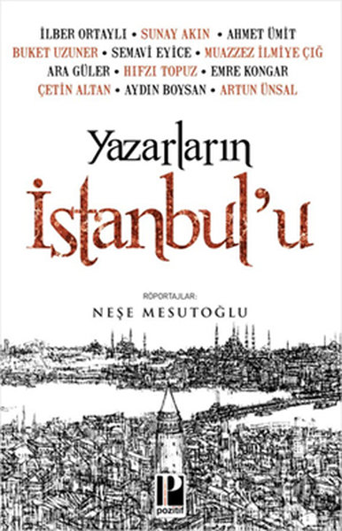 Yazarların İstanbul'u kitabı