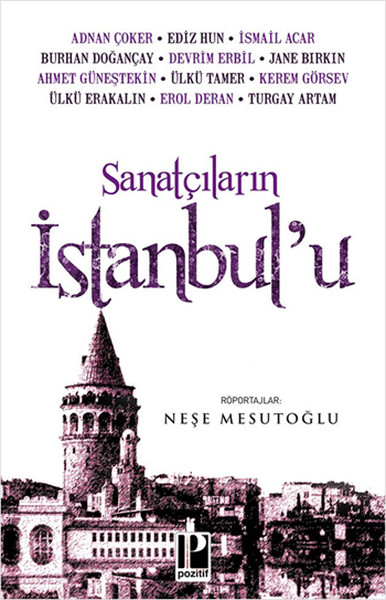 Sanatçıların İstanbul'u kitabı