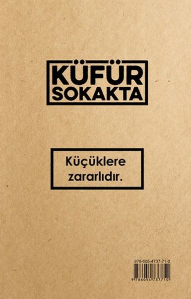 Küfür Sokakta - Kutulu kitabı