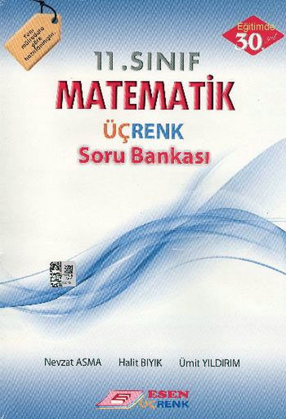 Üçrenk 11 . Sınıf Matematik Soru Bankası kitabı