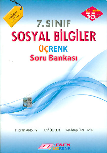 Üçrenk 7. Sınıf Sosyal Bilgiler Soru Bankası kitabı