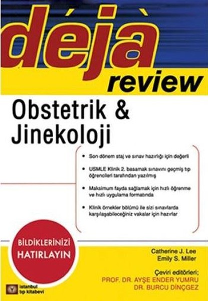 Deja Review-Obstetrik Ve Jinekoloji kitabı