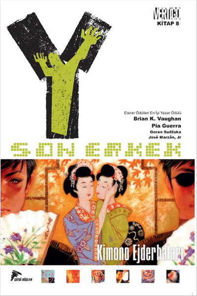 Y: Son Erkek 8 - Kimono Ejderhaları kitabı