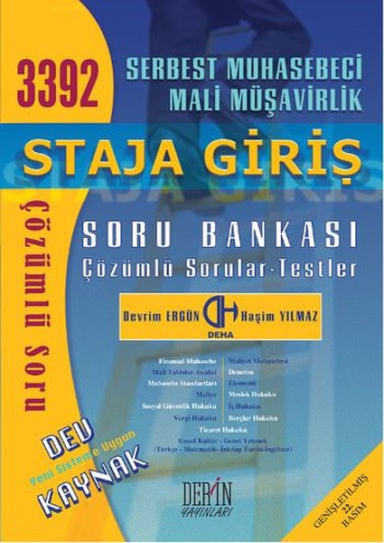 Staja Başlama Soru Bankası - Serbest Muhasebeci Mali Müşavirlik kitap kapağı