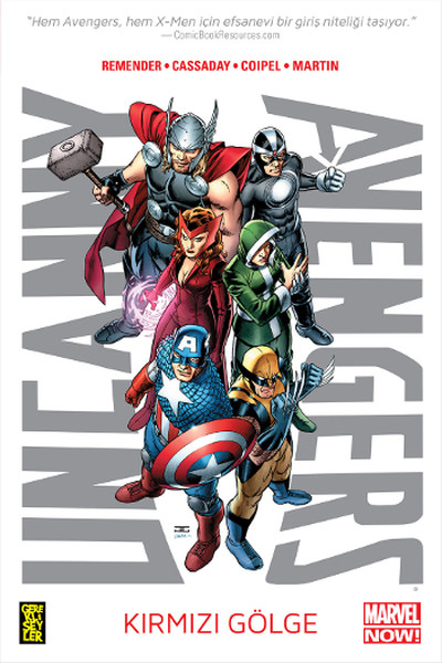 Uncanny Avengers 1 - Kırmızı Gölge kitabı