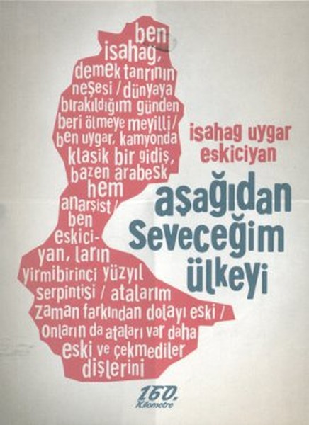 Aşağıdan Seveceğim Ülkeyi kitabı