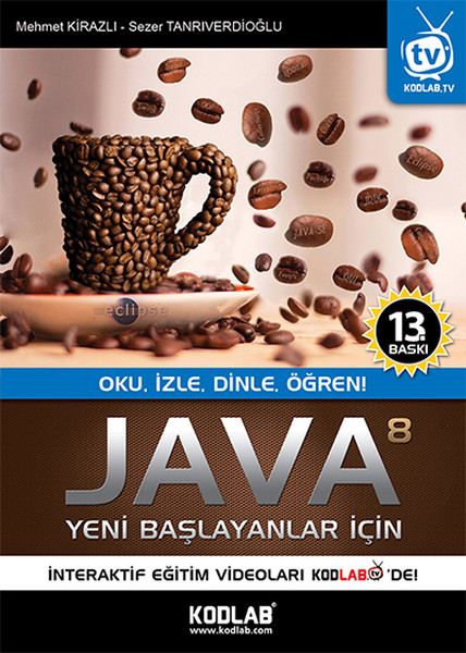 Yeni Başlayanlar İçin Java 8 kitabı