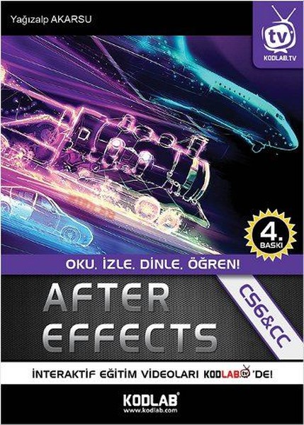 After Effects Cs6 And Cc (Cd'li)  kitabı