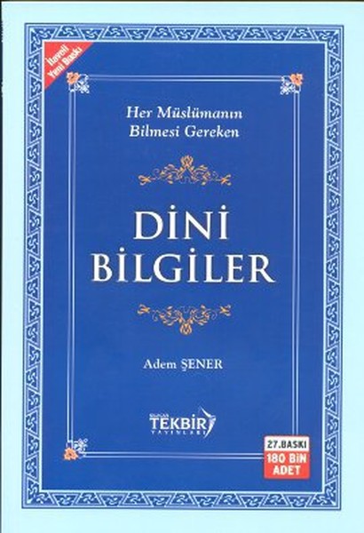 Dini Bilgiler kitabı