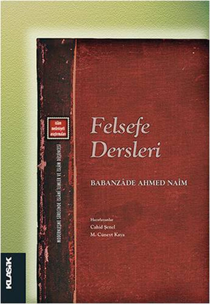 Felsefe Dersleri kitabı