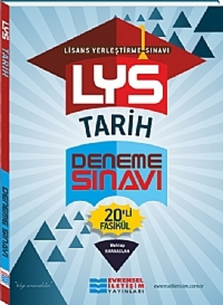 Evrensel Yayınları Lys Tarih 20'li Deneme Sınavı kitabı