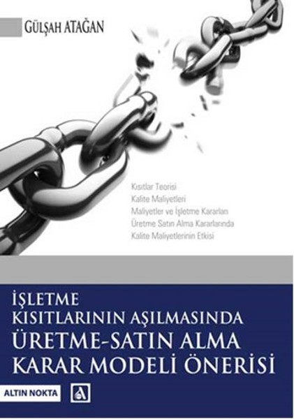 İşletme Kısıtlarının Aşılmasında Üretme - Satın Alma Karar Modeli Önerisi kitabı