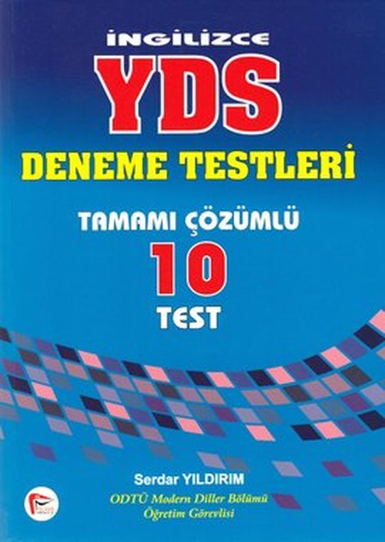 İngilizce Yds Deneme Testleri Tamamı Çözümlü 10 Test kitabı