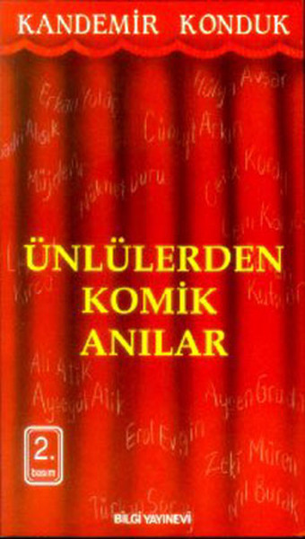 Ünlülerden Komik Anılar kitabı