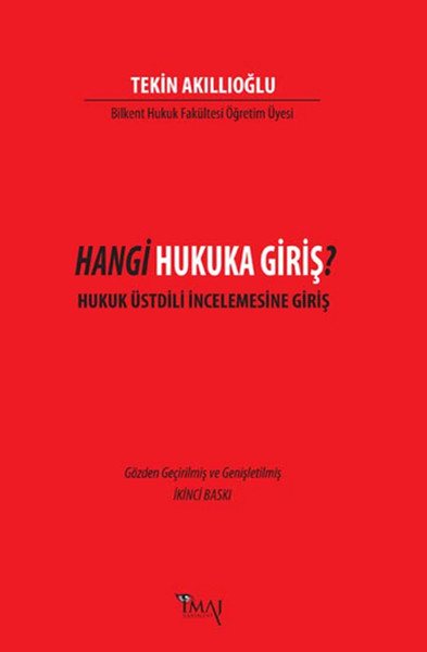 Hangi Hukuka Giriş? kitabı