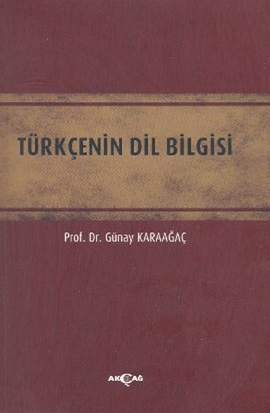 Türkçenin Dil Bilgisi kitabı