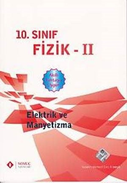 10. Sınıf Fizik 2 Elektrik Ve Manyetizma kitabı
