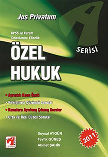 Özel Hukuk - A Serisi kitabı