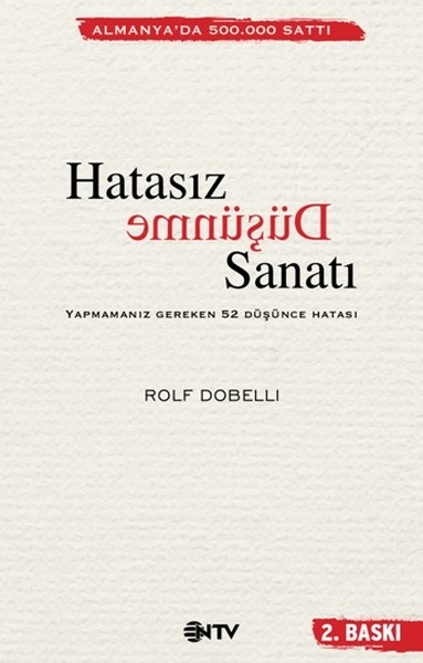 Hatasız Düşünme Sanatı kitabı