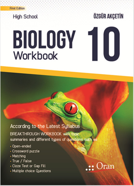 Biology 10 Workbook kitabı