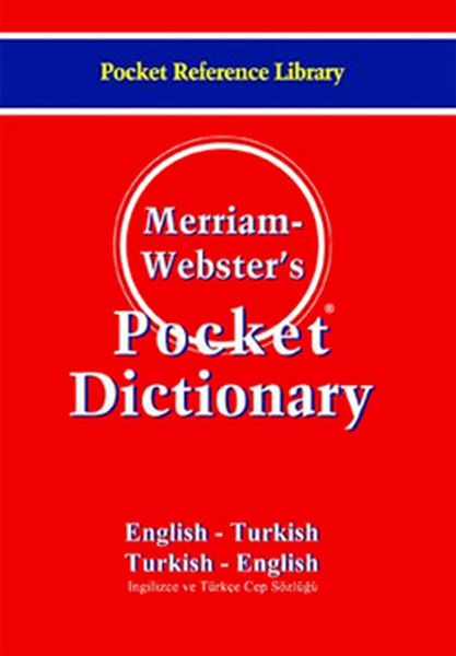 M. Webster's Pocket Dictionary Eng-Turc Turc- Eng kitabı