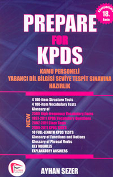 Prepare For Kpds kitabı